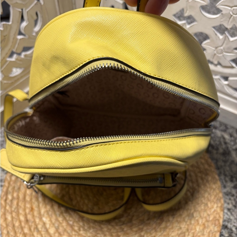 Guess Yellow Mini Backpack - Picture 8 of 12